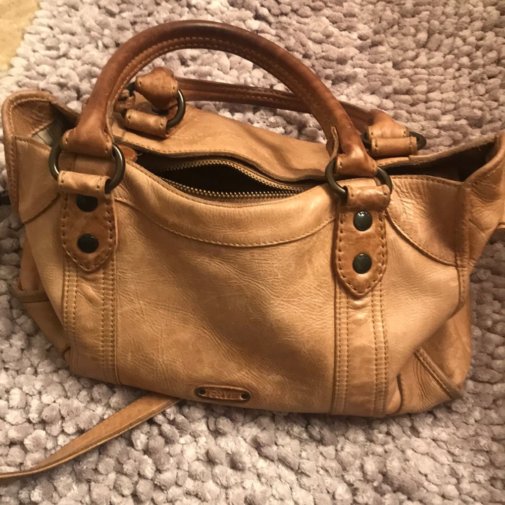 Frye Melissa Zip Satchel